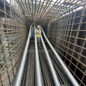 Thi công cáp dự ứng lực