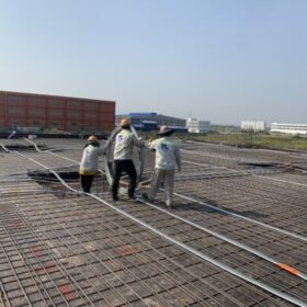 Thi công cáp dự ứng lực Nhà xưởng Công ty Cổ phần Thiết bị công nghiệp Hữu Hồng