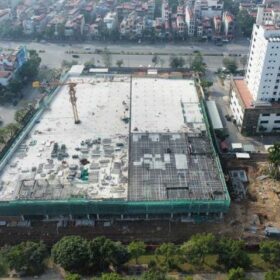 Thi công Trung tâm Thương mại GO! Hưng Yên