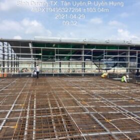 Thi công cáp dự ứng lực nhà máy sản xuất đồ gỗ