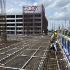 Thi công cáp dự ứng lực dự án OFFICEHAUS