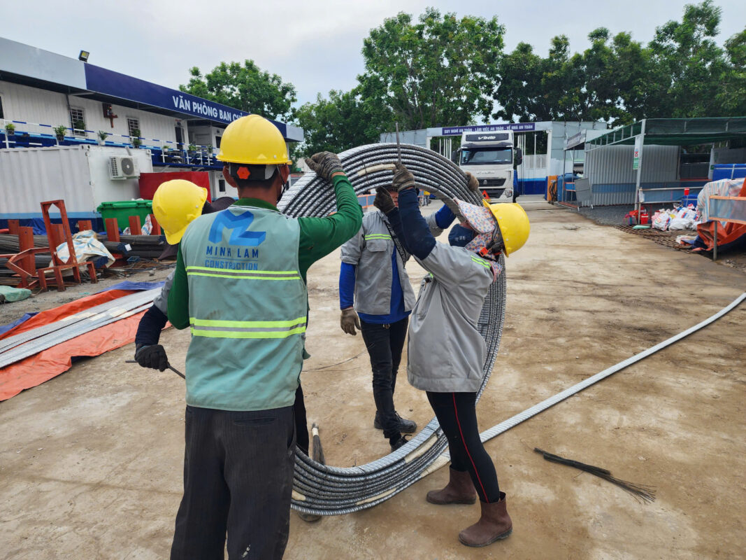 Gia công cáp dự ứng lực