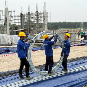 Thi công cáp dự ứng lực