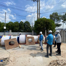 Nhập vật tư thi công