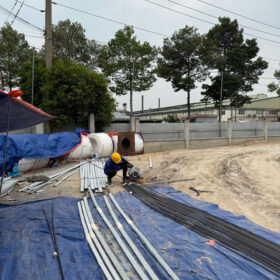 Thi công cáp dự ứng lực