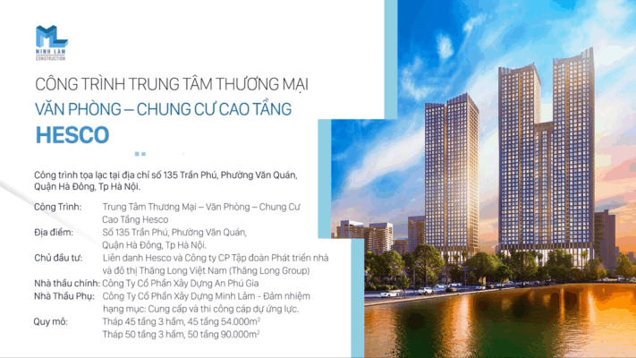 Dự án Hesco Văn Quán - MinhLamcons