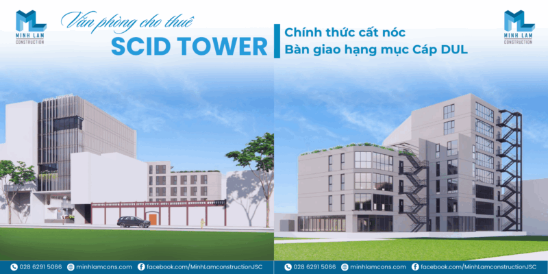 Lễ cất nốc Văn phòng cho thuê SCID Tower