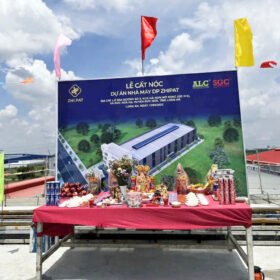 Lễ cất nóc dự án nhà máy DP ZHIPHAT