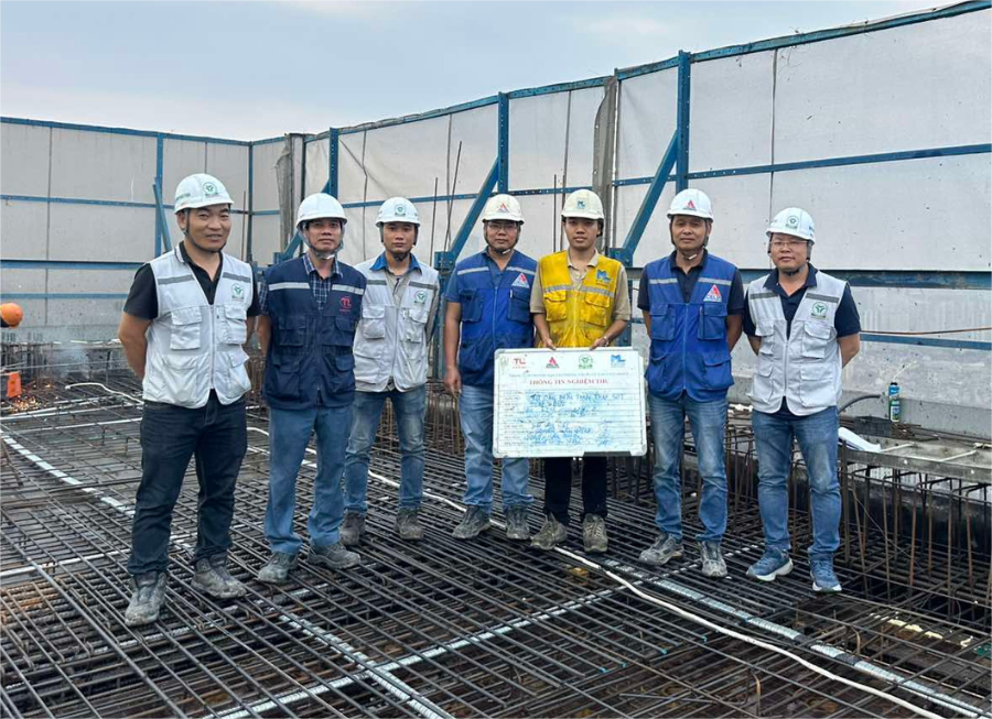 Nghiệm thu thép sàn