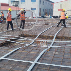 Thi công sàn dự ứng lực