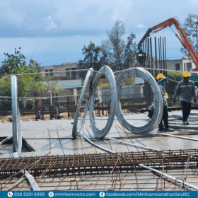 Thi công cáp dự ứng lực