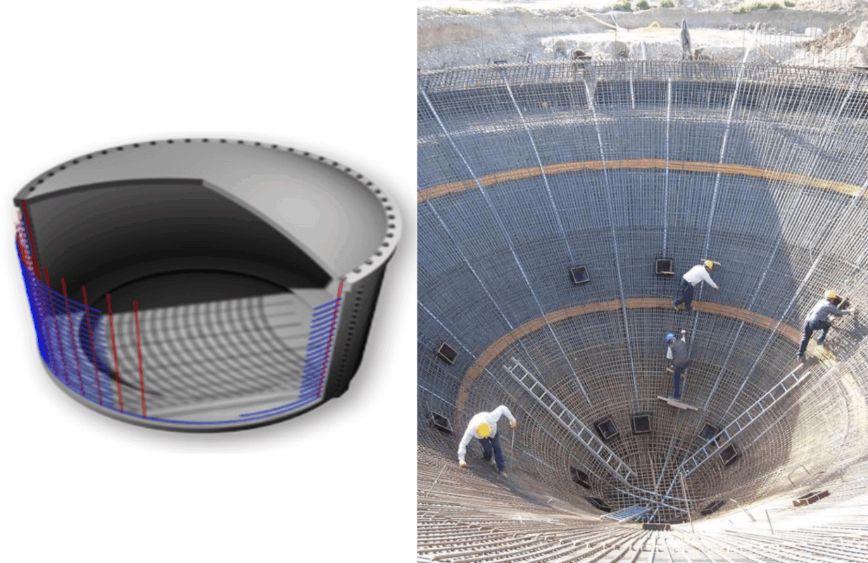 Silo, bể chứa công nghiệp