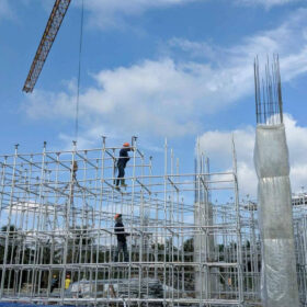 Thi công cáp dự ứng lực
