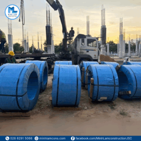 Thi công cáp dự ứng lực