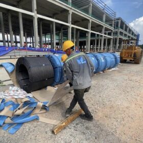 Thi công cáp dự ứng lực