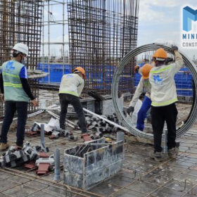 Thi công cáp dự ứng lực