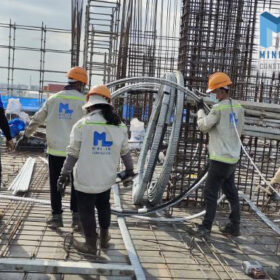 Thi công cáp dự ứng lực