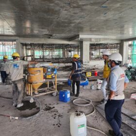 Thi công cáp dự ứng lực