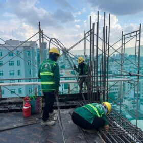 Thi công cáp dự ứng lực