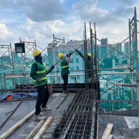 Thi công cáp dự ứng lực