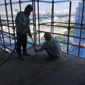 Thi công cáp dự ứng lực