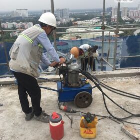 Thi công cáp dự ứng lực
