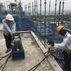 Thi công cáp dự ứng lực