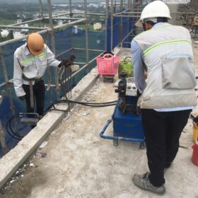 Thi công cáp dự ứng lực