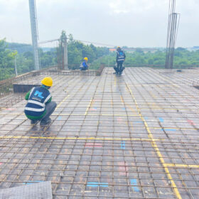 Thi công sàn bê tông cáp dự ứng lực