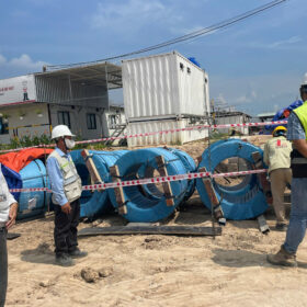 Nhập vật tư cáp dự ứng lực