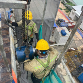 Kéo căng cáp dự ứng lực