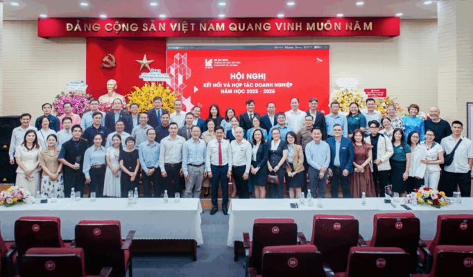 Hội nghị Kết nối và Hợp tác doanh nghiệp Đại học Kiến trúc 2025-2026