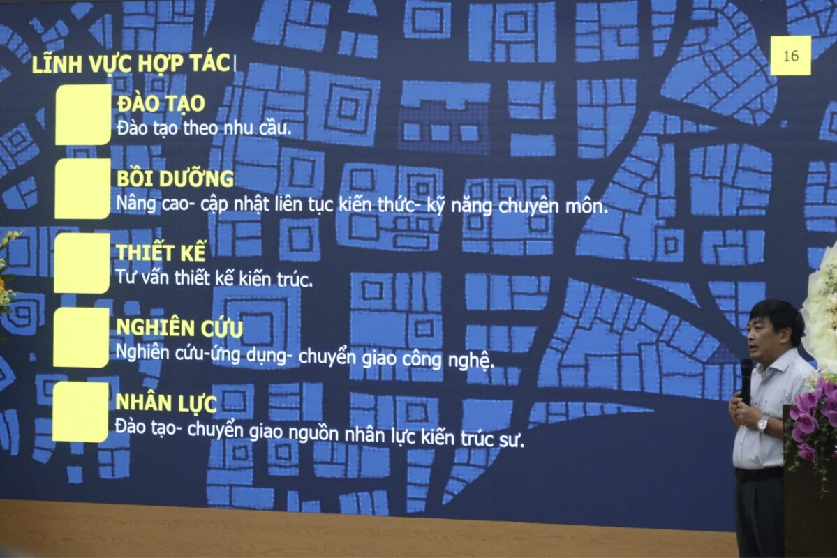 Hội nghị Kết nối và Hợp tác doanh nghiệp Đại học Kiến trúc 2025-2026
