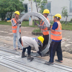 thi công cáp dự ứng lực