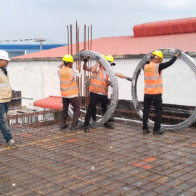 thi công cáp dự ứng lực