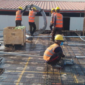 thi công cáp dự ứng lực