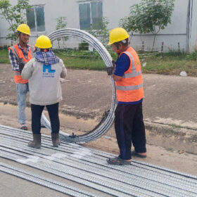 thi công cáp dự ứng lực