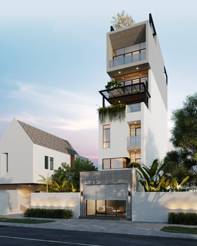 Thiết kế và thi công nhà phố