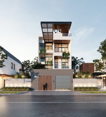 Thiết kế và thi công nhà phố