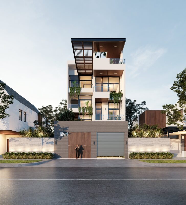 Thiết kế và thi công nhà phố