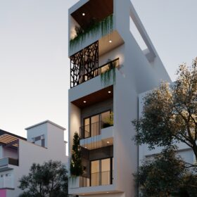 Thiết kế và thi công nhà phố