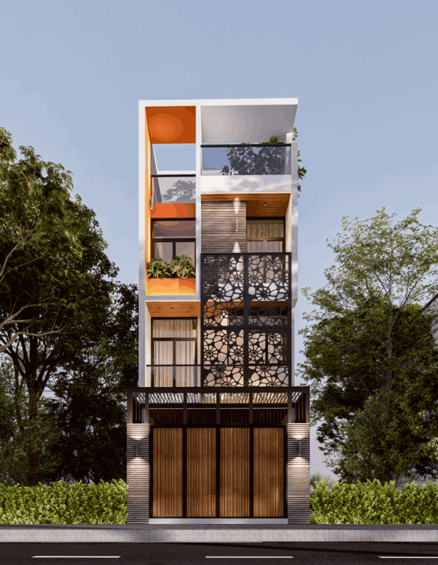 Thiết kế và thi công nhà phố