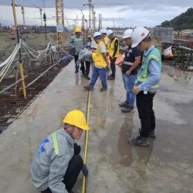 thi công cáp dự ứng lực