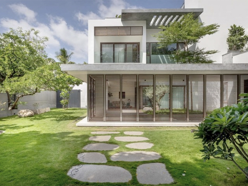 Nhà phố gần gũi thiên nhiên