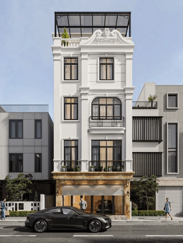 Nhà phố thiết kế Đông Dương Indochine