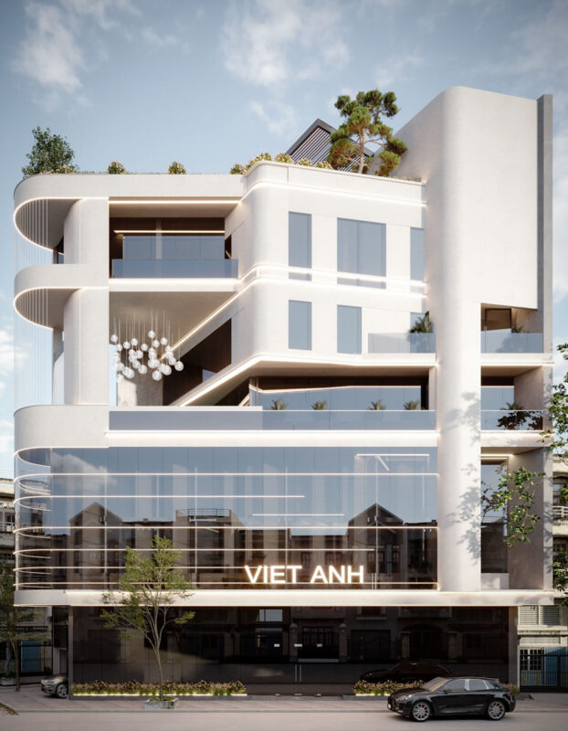 Nhà phố phong cách đương đại