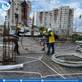 Thi công cáp dự ứng lực