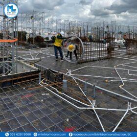 Thi công cáp dự ứng lực