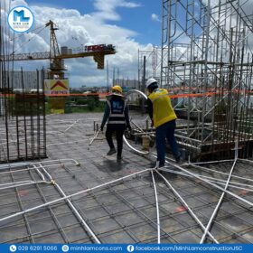 Thi công cáp dự ứng lực