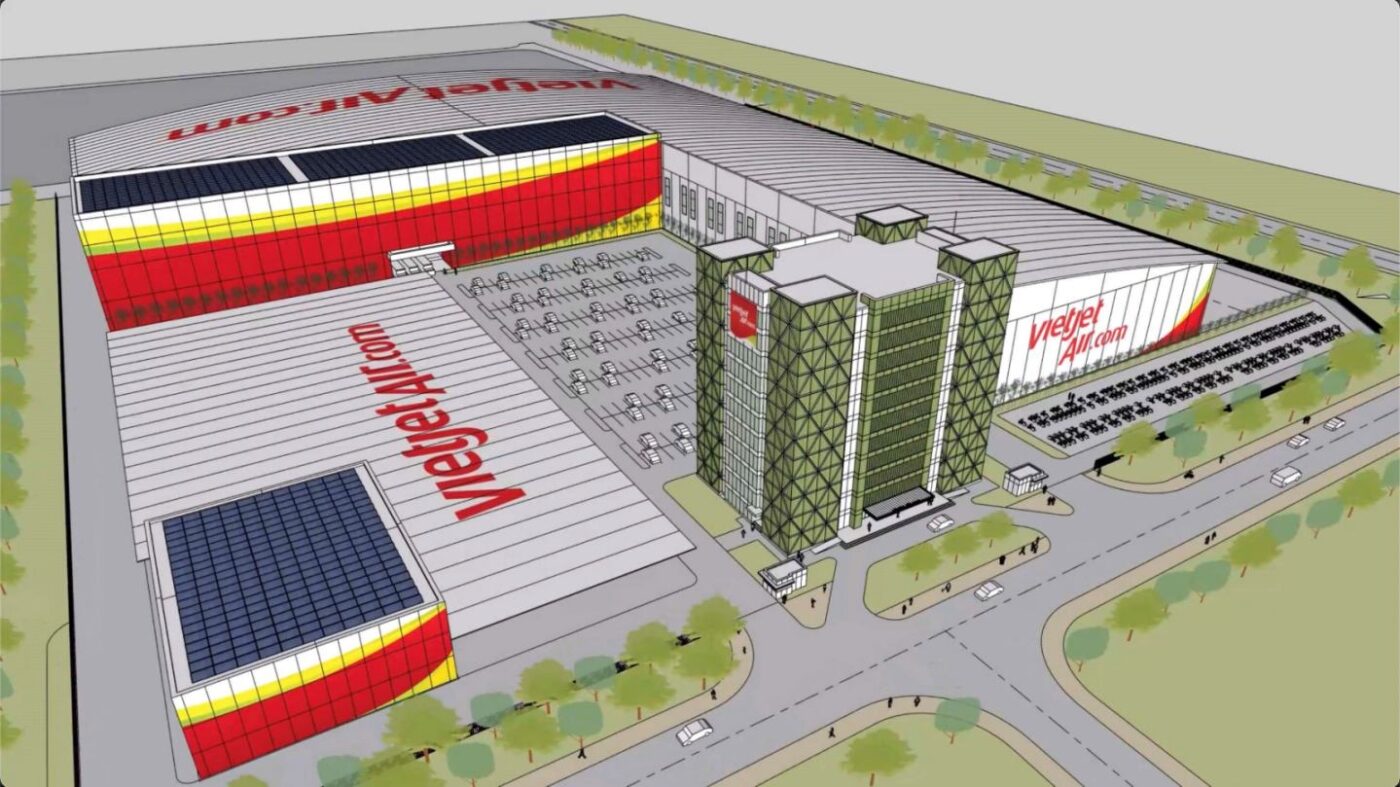 Hangar kỹ thuật Vietjet tại Long Thành